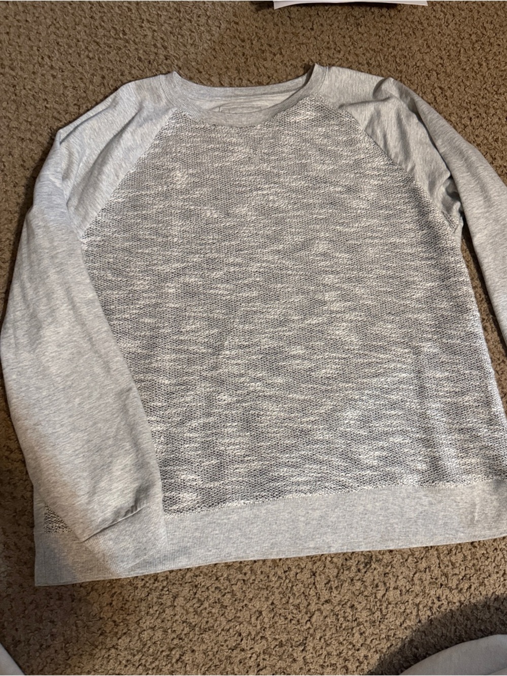 Light Gray Crewneck Sweater